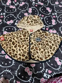 BABYDOLL ヒョウ柄 ベビーポンチョ