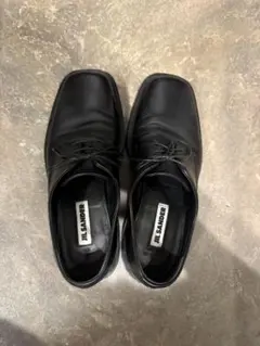 PRADA 24SS ロゴ スクエアダービーシューズ RAFSIMONS - メルカリ