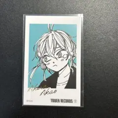 サカモトデイズ SAKAMOTO DAYS 赤尾晶 ミニフォトカード タワレコ