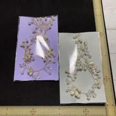 最終値下げO84☆ヘッドドレス　ワイヤーアクセサリー　ブライダル　クリスマス