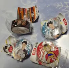 くら寿司　ハイキュー　音駒高校　缶バッチ　赤葦 京治　孤爪　研磨　マステ