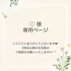 ♡様 おまとめ2点