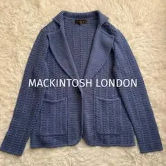 MACKINTOSH LONDON カギ編み テーラードジャケット サイズ40のサムネイル