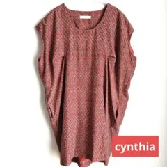 【新品未使用】cynthia ノースリーブ チュニック M