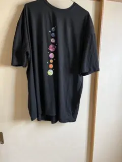 惑星プリントTシャツ