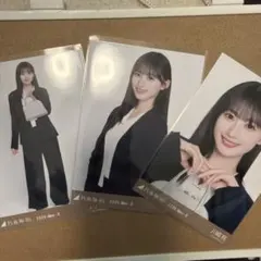 乃木坂46 生写真 肩あきトップス 3種コンプ 賀喜遥香 - メルカリ