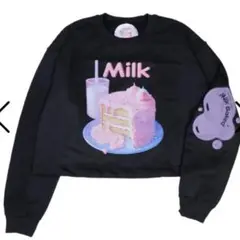 ミルク　milk Baked TOPS 黒　完売品　美品