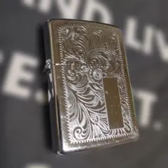 ヴィンテージ】Zippo オイルライター アラベスク彫刻 2007 - メルカリ