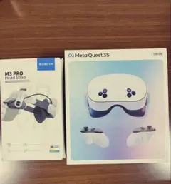 Meta Quest 3S 128GB 本体　BOBOVR セットのサムネイル
