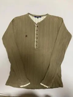 R. NEWBOLD カーキ 長袖カットソー L