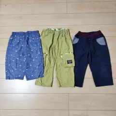 150サイズ〜160サイズ 半ズボン 3枚セット
