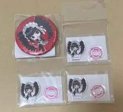ダンガンロンパ 上倉エク オンラインくじ アクスタ 缶バッジ 特典