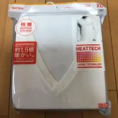 HEATTECH エクストラウォーム VネックTシャツ XL(9分袖) ユニクロ