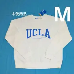 ★本日限定価格◆男女兼用【未使用品・М】UCLA◎スウェット◎トレーナー◎白
