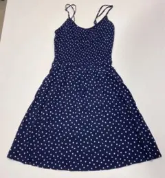 キャミソール　水玉  ワンピース　キャミワンピ　H&M  ドット