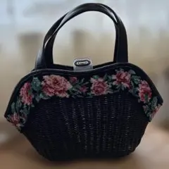 新品タグ付き　feiler スクエアバスケット　小物入れ　花柄　パニエドフルール 新品タグ付き feiler スクエアバスケット 小物入れ 花柄 パニエド