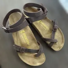 新品ビルケンシュトック BIRKENSTOCKサンダルマヤリ37茶系24cm - メルカリ