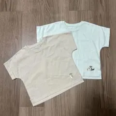 ユニクロ　エアリズム　Tシャツ　90cm 【2枚セット】