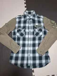 Hysteric Glamour ネルシャツ 長袖 チェック ミリタリー⑥
