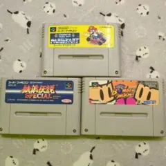 スーパーファミコン ゲームソフト 3本セット