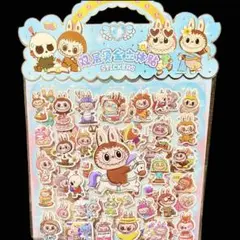 感謝セール！！labubu ぷくぷくシール 3Dシール　♡