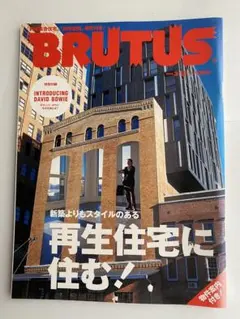 BRUTUS 2023年号 再生住宅特集