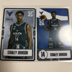 長崎ヴェルカ　スタンリー・ジョンソン　オンサイトカード