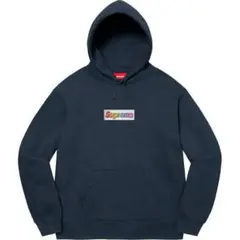 Supreme Bling Box Logo Hooded Sweatshirt