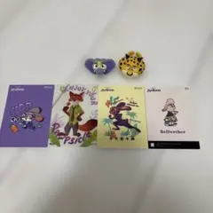 ズートピア リング　クロウハウザー＆フィニック　ガチャガチャ