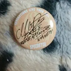 GENERATIONS SS 関口メンディー　サイン缶バッチ