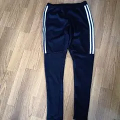 170サイズ 黒裏ポカストレッチパンツ　スパッツ
