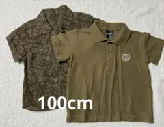 COMME CA ISM ポロシャツ シャツ　100cm 2枚セットのサムネイル