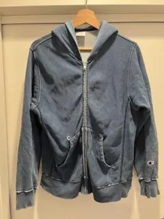 Champion Reverse Weave パーカー M デニムブルー