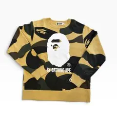1ST CAMO CREWNECK SWEATSHIRTベージュ　迷彩
