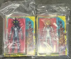 ブラックタローマン タローマン ベンダブルアクションフィギュア 2体