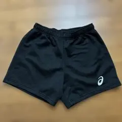 asics バレーボールパンツ 黒