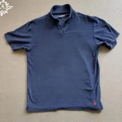 POLO RALF LAUREN パイル生地ポロシャツ　M