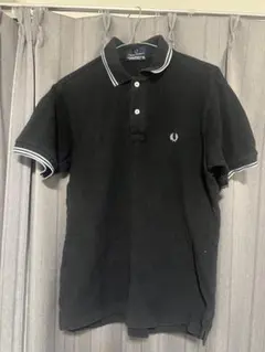 FRED PERRY ブラック ポロシャツ M