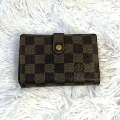ルイヴィトン ダミエ ポルト フォイユ ヴィエノワ N61674 2つ折り財布