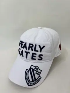 【PEARLY GATES】ホワイトキャップ　スポーツ　ゴルフ