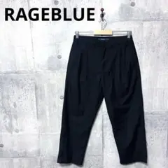 RAGEBLUE レイジブルー メンズ ワイドイージースラックス S ブラックのサムネイル