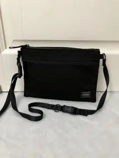 ポーター ユニット ショルダーバッグ ブラック UNIT サコッシュ