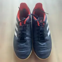 adidas Predator 黒/オレンジフットサルシューズ23.0cm