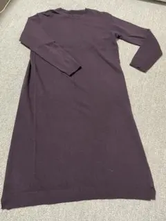 カシミヤワンピース