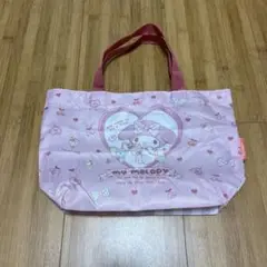 My Melody サンリオ　ガチャポン　ミニトートバッグ ピンク　未使用