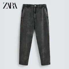 ZARA コーデュロイパンツ グレーのサムネイル