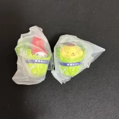 サンリオ白菜マスコット　ポムポムプリン　マイメロディ　2点セット