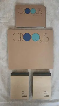 マルマン クロッキー 無印 メモパッド 4冊セット