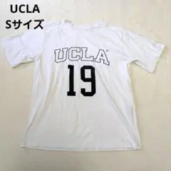 UCLA 半袖Tシャツ 19 ビッグロゴ 白 S クルーネック ユニセックスのサムネイル