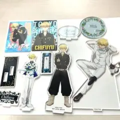 ♡東京リベンジャーズ 佐野万次郎 マイキー 松野千冬 グッズまとめ売り アクスタ ♡東京リベンジャーズ 佐野万次郎 マイキー 松野千冬 グッズ